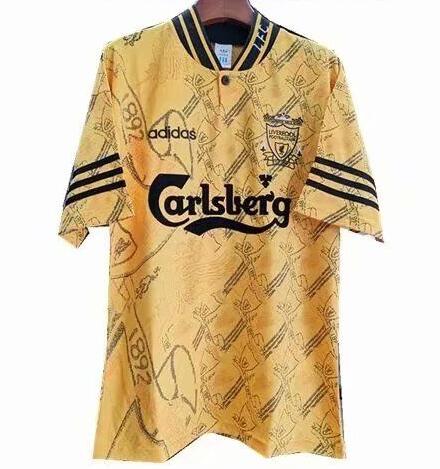 1994-96 Liverpool Retro Football Kit Third Soccer Jersey